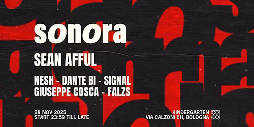 Sonora Pres. Sean Afful 