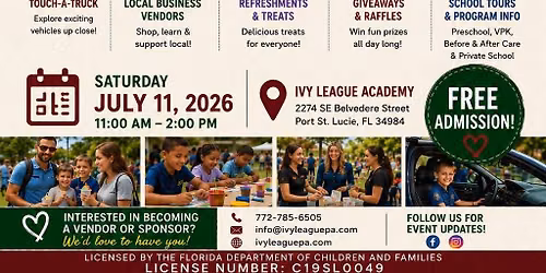 Ivy League Academy Family and Business Fair