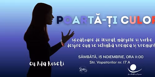 Poart\u0103-\u021bi culorile! \u0218ez\u0103toare de \u00een\u0219irat m\u0103rgele \u0219i vorbe despre cum se schimb\u0103 vremea 