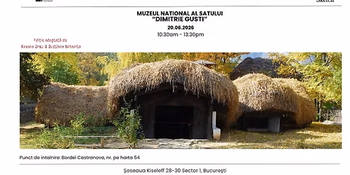 Urban Sketchers Bucharest x Meet & Sketch  @Muzeul Satului