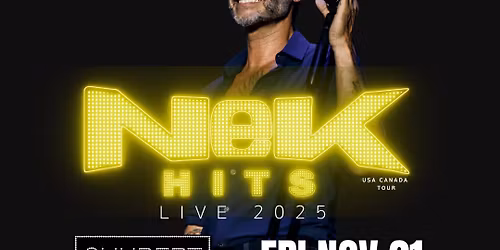 NEK LIVE TOUR 2025 IN CONNECTICUT