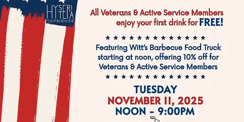 Annual Veterans Day Appreciation Event