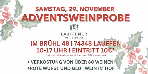 Adventsweinprobe 2025
