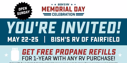 Bish's RV of Fairfield - Memorial Day Celebration