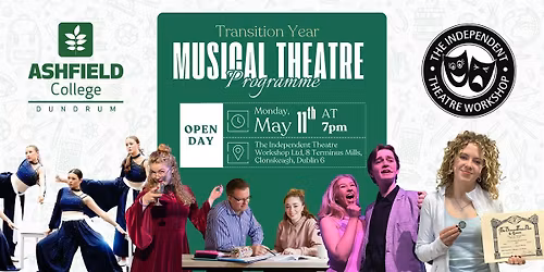 Ashfield College Musical Theatre TY Programme - Open Day May 2026