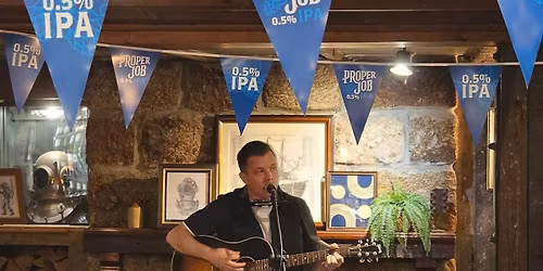 Liam Jordan live at the Rashleigh Arms !