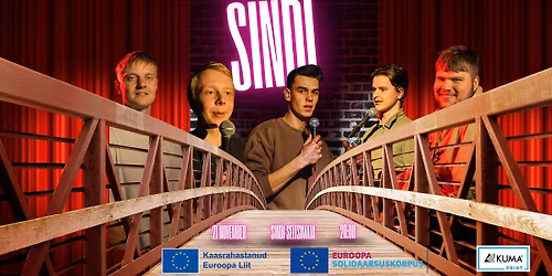 Sindi stand-up \u00f5htu TASUTA! (Broneeri koht ette)