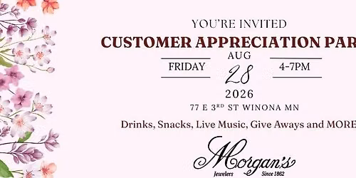 Morgan's Jewelers Customer Appreciation Party