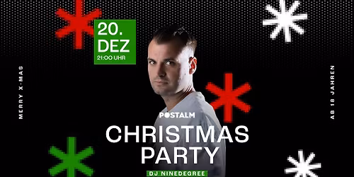 CHRISTMAS PARTY mit DJ Ninedegree | Postalm Kaltenbach