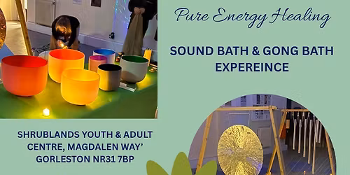 Sound & Gong Bath Expereince