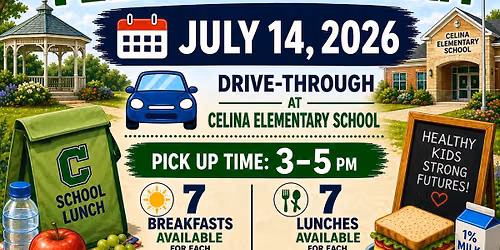 Free Meals Pickup July 14th, 2026 (Summer Feeding Program)