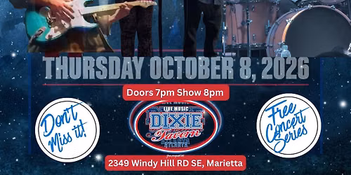 SONIC JOYRIDE @Dixie Tavern with The Band Nebu, and Nic Sand! No Cover !