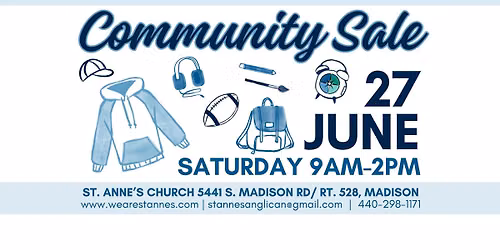St. Anne's Annual Community Sale