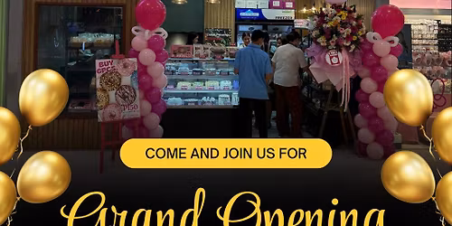 Althea's Bakeshop SM Center Sangandaan Grand Opening