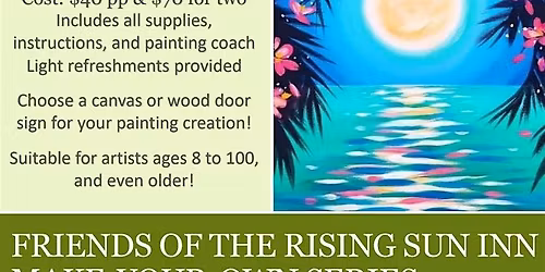 Make-Your-Own Series: Summer Painting Class