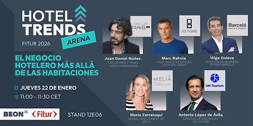 El negocio hotelero m\u00e1s all\u00e1 de las habitaciones