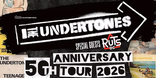 The Undertones 50th Anniversary Tour with special guest Ruts DC | Stockholm