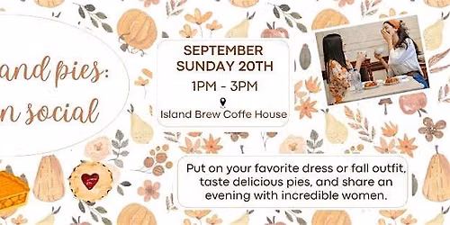 Dresses & pies: Women\u2019s Autumn Social