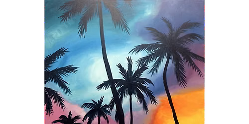 Blazing Beach Sunset - Paint and Sip in Indianapolis | Classpop!\u2122