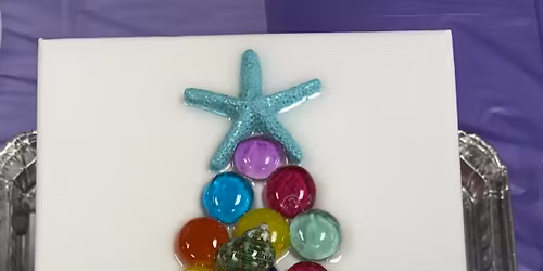 Christmas Tree Resin Art
