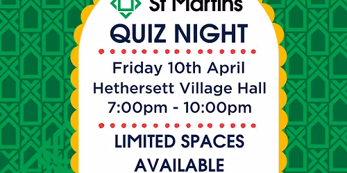 St Martins Quiz Night