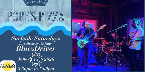 Surfside Saturdays | Live Music BluezDriver