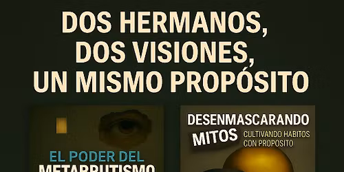 Dos hermanos, dos libros, una presentaci\u00f3n juntos