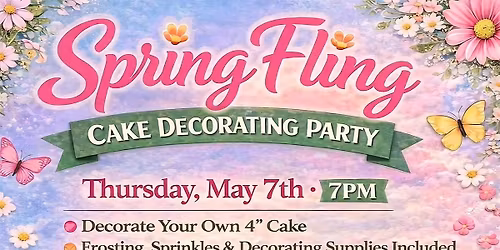Spring Fling Cake Decorating
