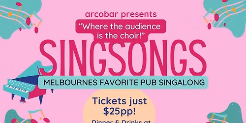 SINGSONGS | The Original Singalong Event Returns To Where It All Started!