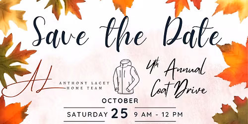 The Anthony Lacey Home Team 4th Annual Coat Drive