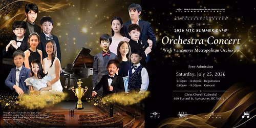 2026 MTC Summer Camp Orchestra Concert