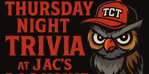 Thursday Night Trivia at Jac's Doghouse!