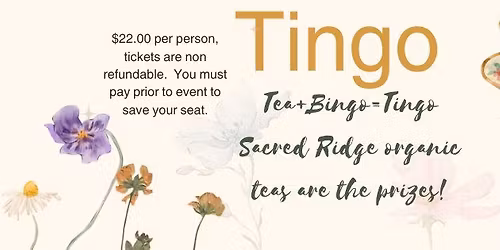 Tingo! Tea + Bingo!