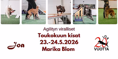 Agilityn Toukokuun kisat