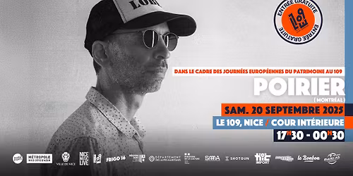 POIRIER + VOILAAA SOUND SYSTEM \/\/ SAM. 20 SEPTEMBRE \/\/ 109