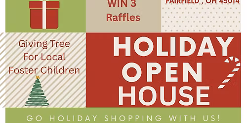 SIP, SHOP, SAVE HOLIDAY OPEN HOUSE