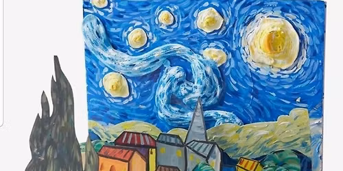Kids Class: Van Gogh Starry Night  Diorama CALL TO REGISTER