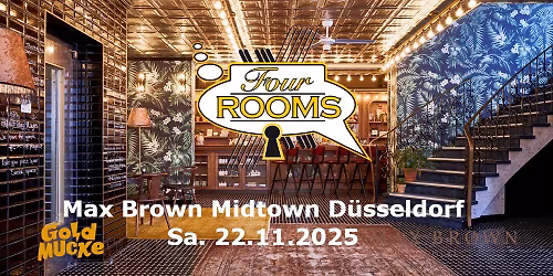 FOUR ROOMS - 4 R\u00e4ume, 4 K\u00fcnstler & 4 individuelle Erlebnisse