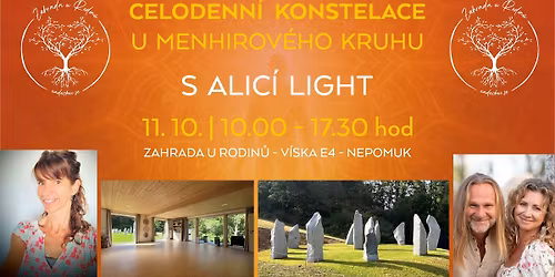 CELODENNÍ KONSTELACE u Menhirového kruhu s Alicí Light