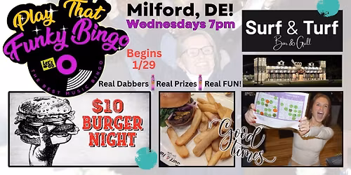 Play That Funky Music Bingo