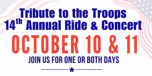 Tribute To The Troops - Annual Event