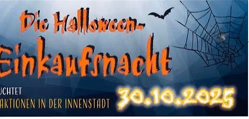 Die Halloween- Einkaufsnacht