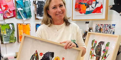 Black Cockatoo Dreaming Collage Workshop