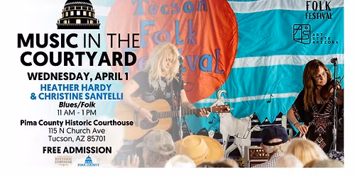 Heather Hardy & Christine Santelli (Music in the Courtyard)