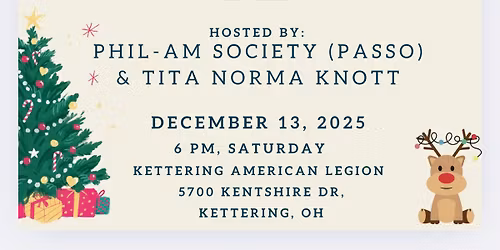 PHIL-AM Society (PASSO) Christmas Party 2025