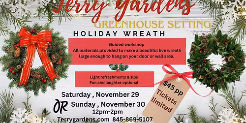 SATURDAY  Holiday Wreath