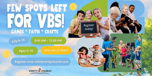 Vacation Bible School 2026