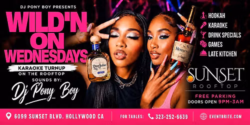 WILD'N ON WEDNESDAYS AT THE ROOFTOP