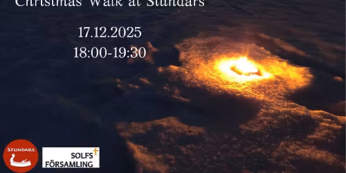 Julvandring p\u00e5 Stundars \/ Jouluvaellus Stundarsissa \/ Christmas Walk at Stundars