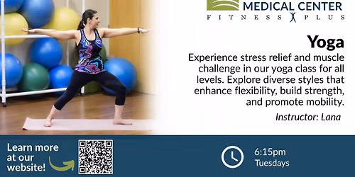 Yoga - Strength, Flexibility & Stress Relief